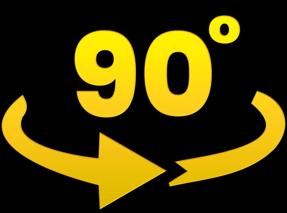 Marking 90 Degrees